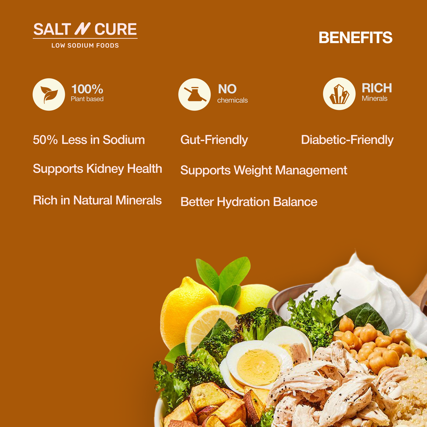 Cajun Seasoning – 50% Less Sodium 500gms