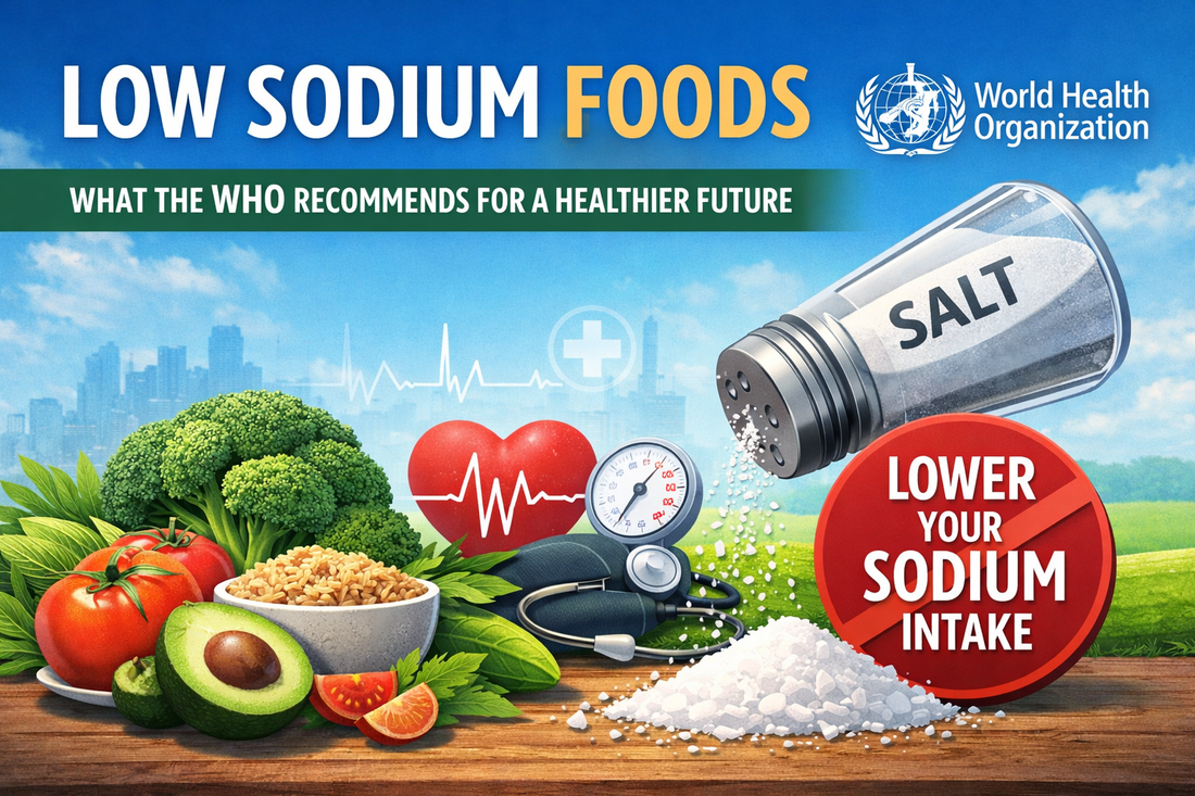 Low Sodium Foods: What the WHO Recommends for a Healthier Future