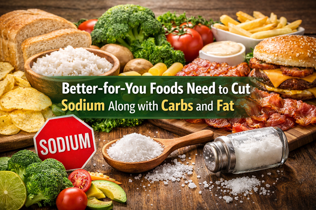Better-for-You Foods Need to Cut Sodium Along With Carbs and Fat