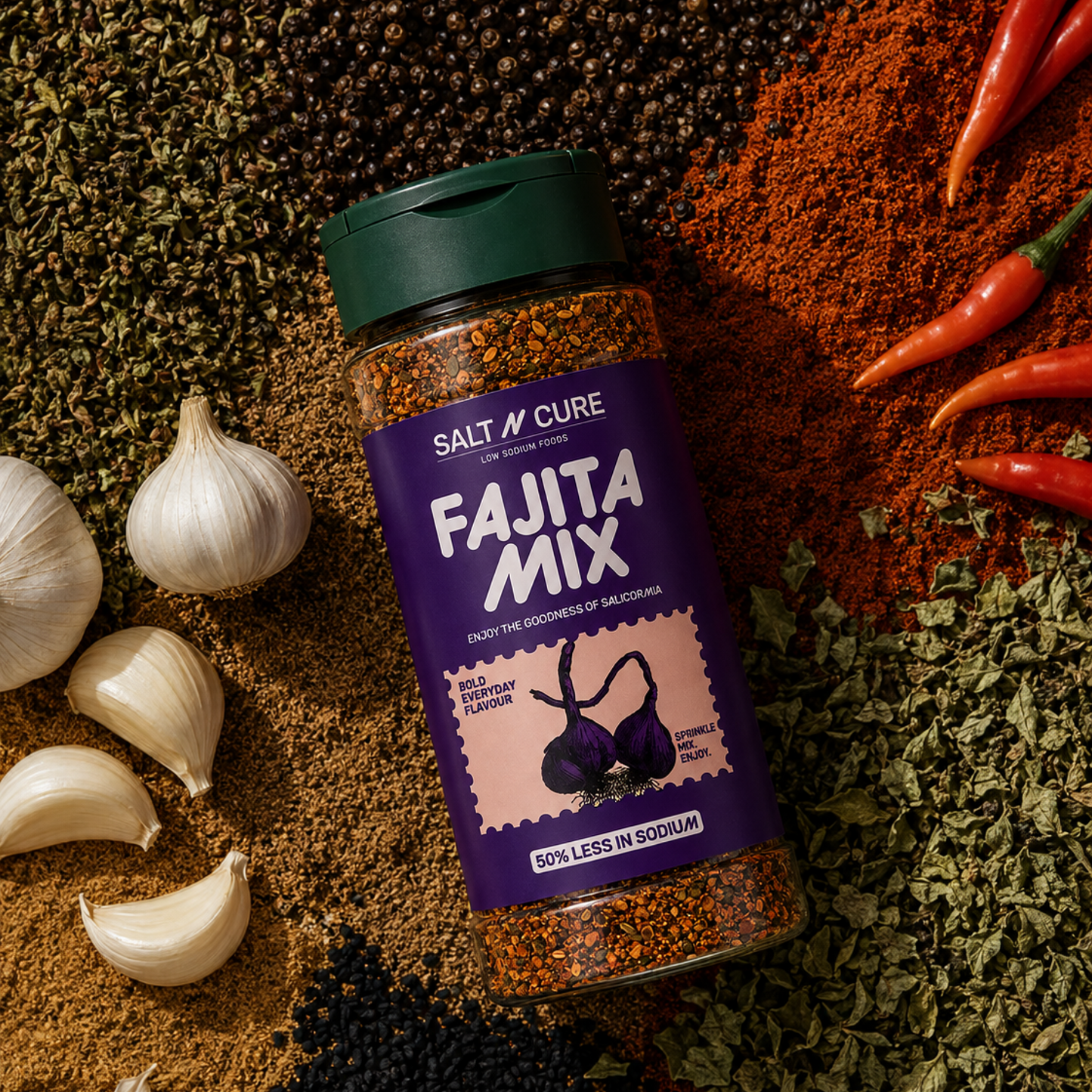 Fajita Seasoning - 50% Less Sodium