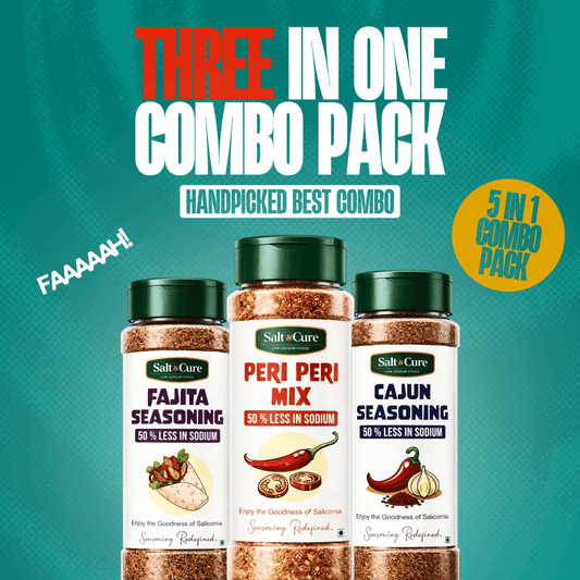 Three in One Combo Pack – Handpicked Low Sodium Seasonings