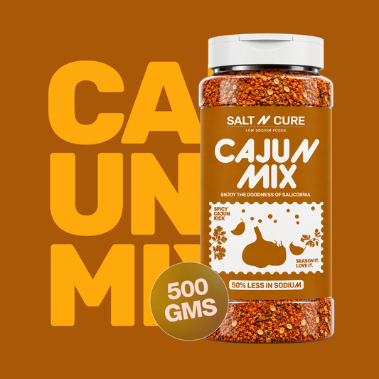 Cajun Seasoning – 50% Less Sodium 500gms