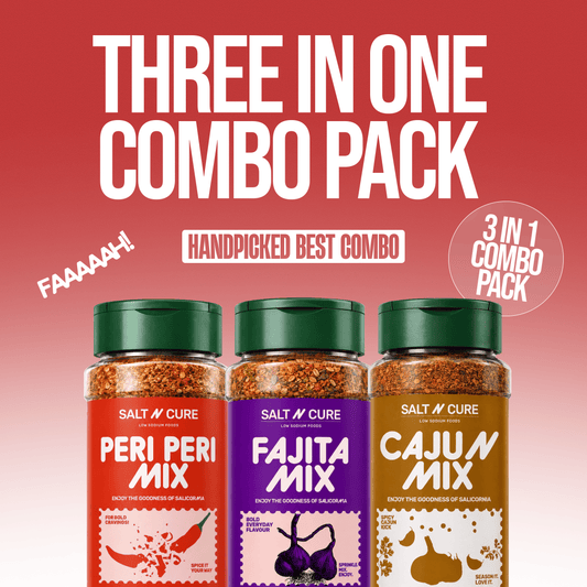 Three in One Combo Pack – Handpicked Low Sodium Seasonings