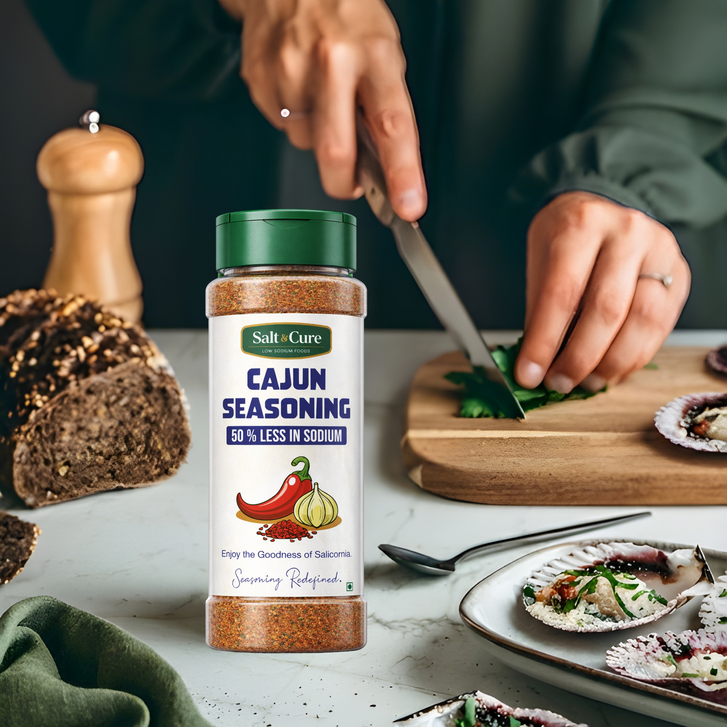 Cajun Seasoning – 50% Less Sodium